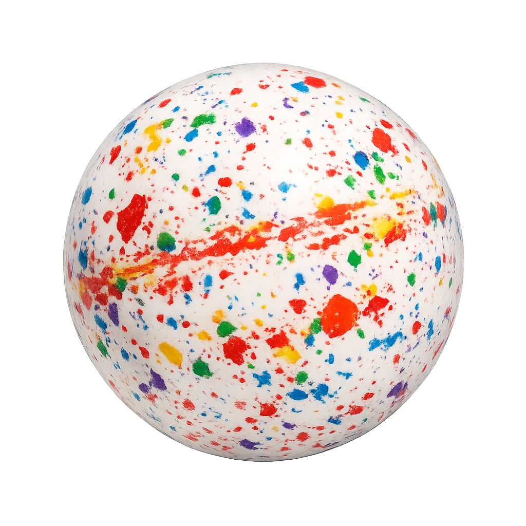 Colorful jawbreaker